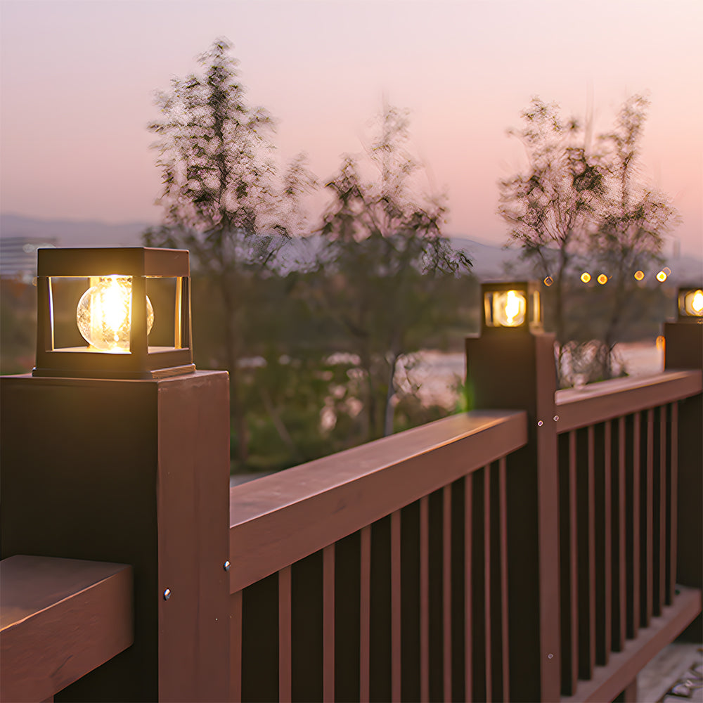 Tavirel Solar Outdoor Light Pilar