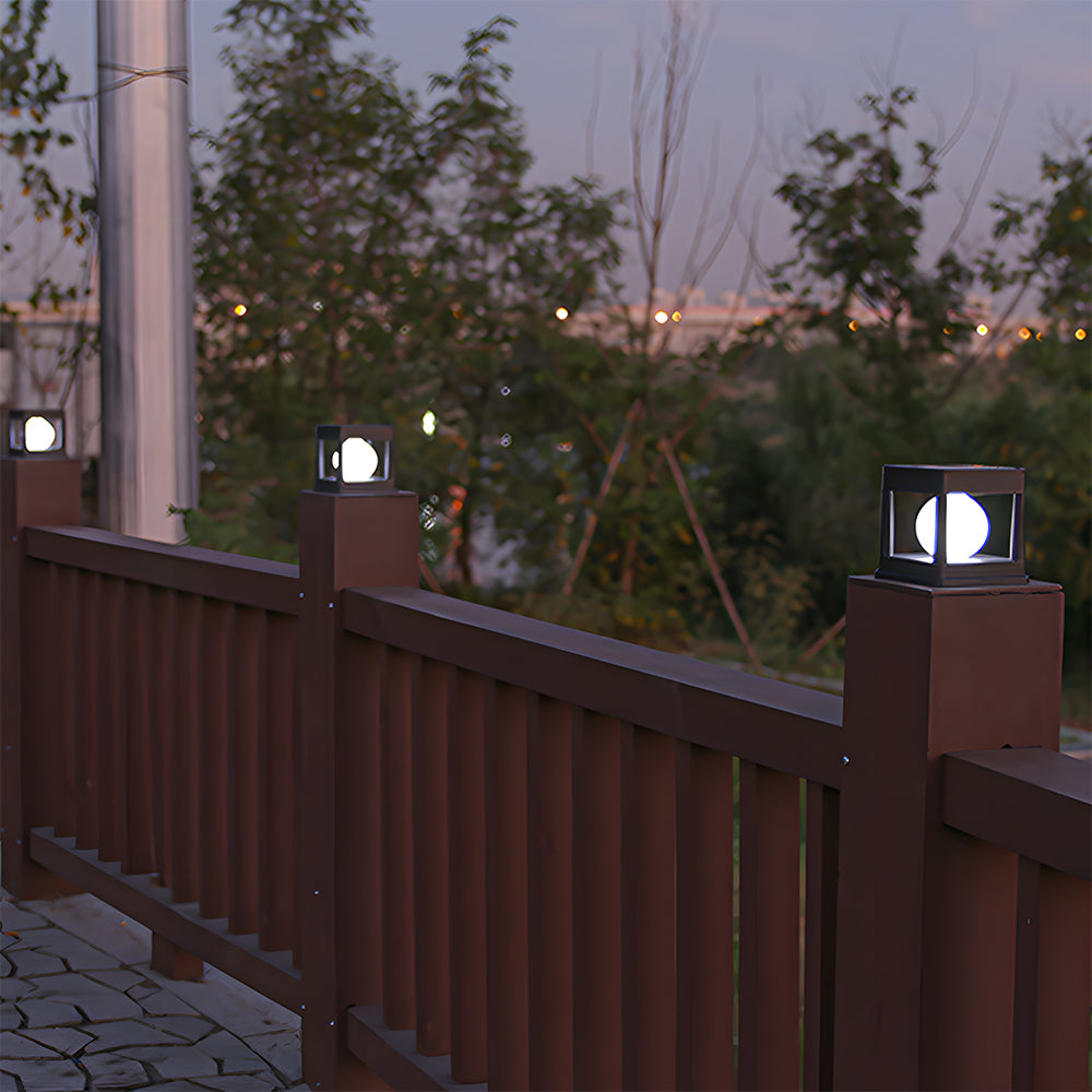 Tavirel Solar Outdoor Light Pilar