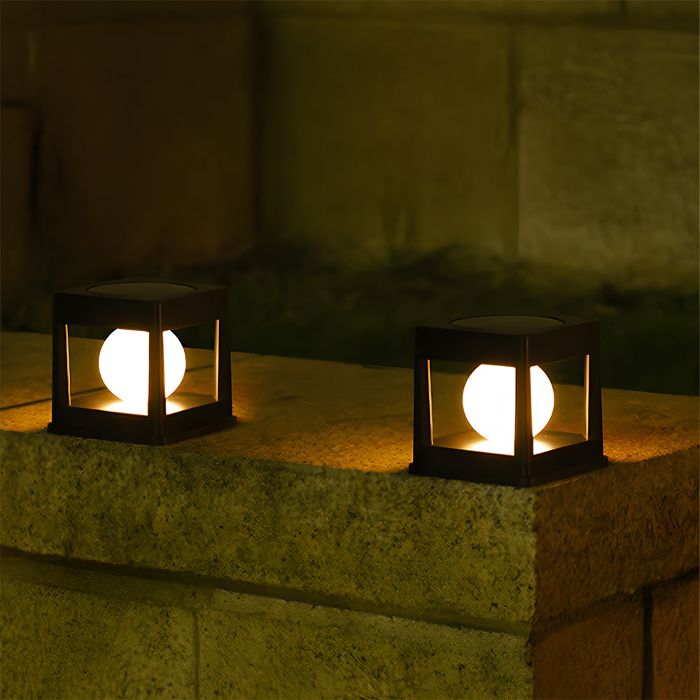 Tavirel Solar Outdoor Light Pilar