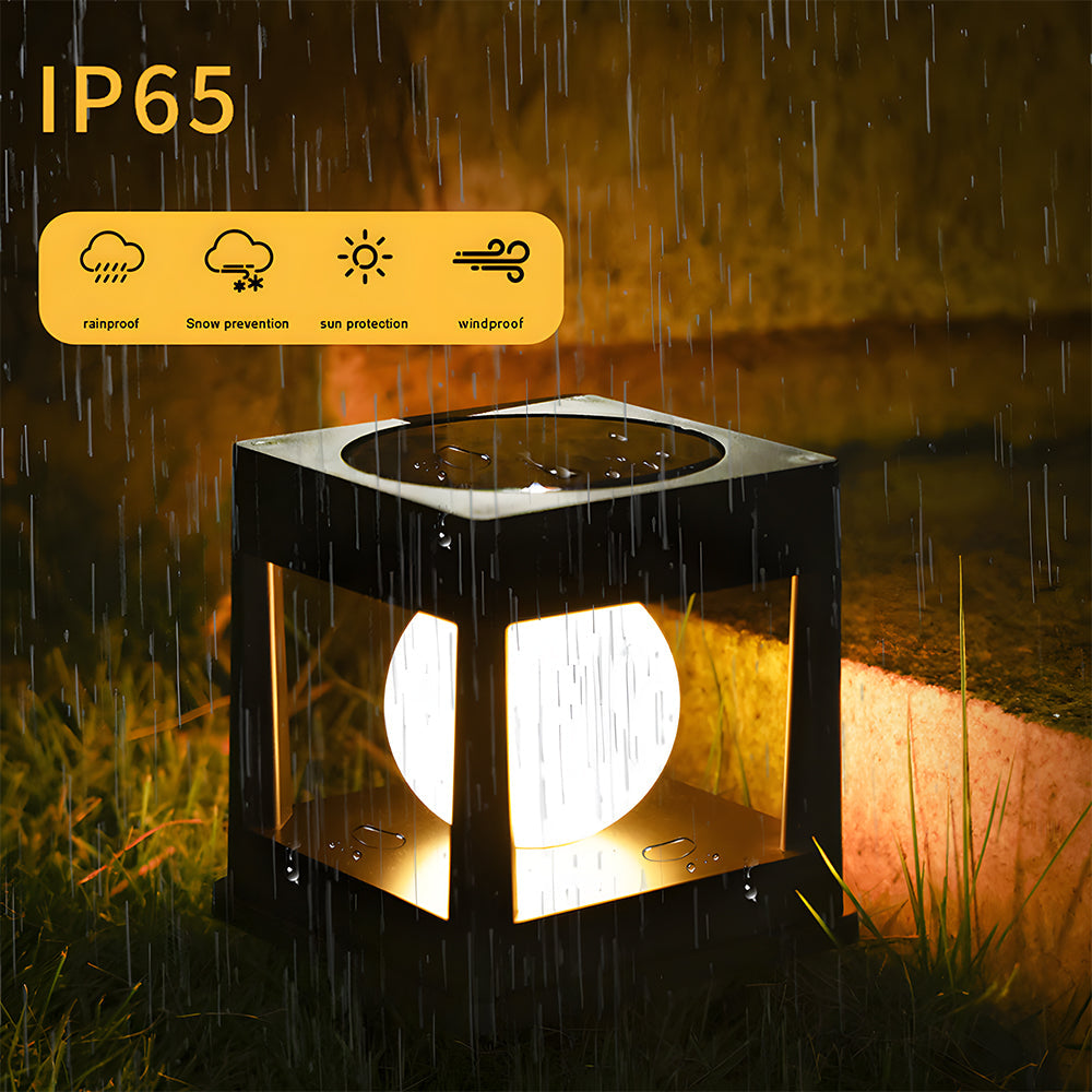 Tavirel Solar Outdoor Light Pilar