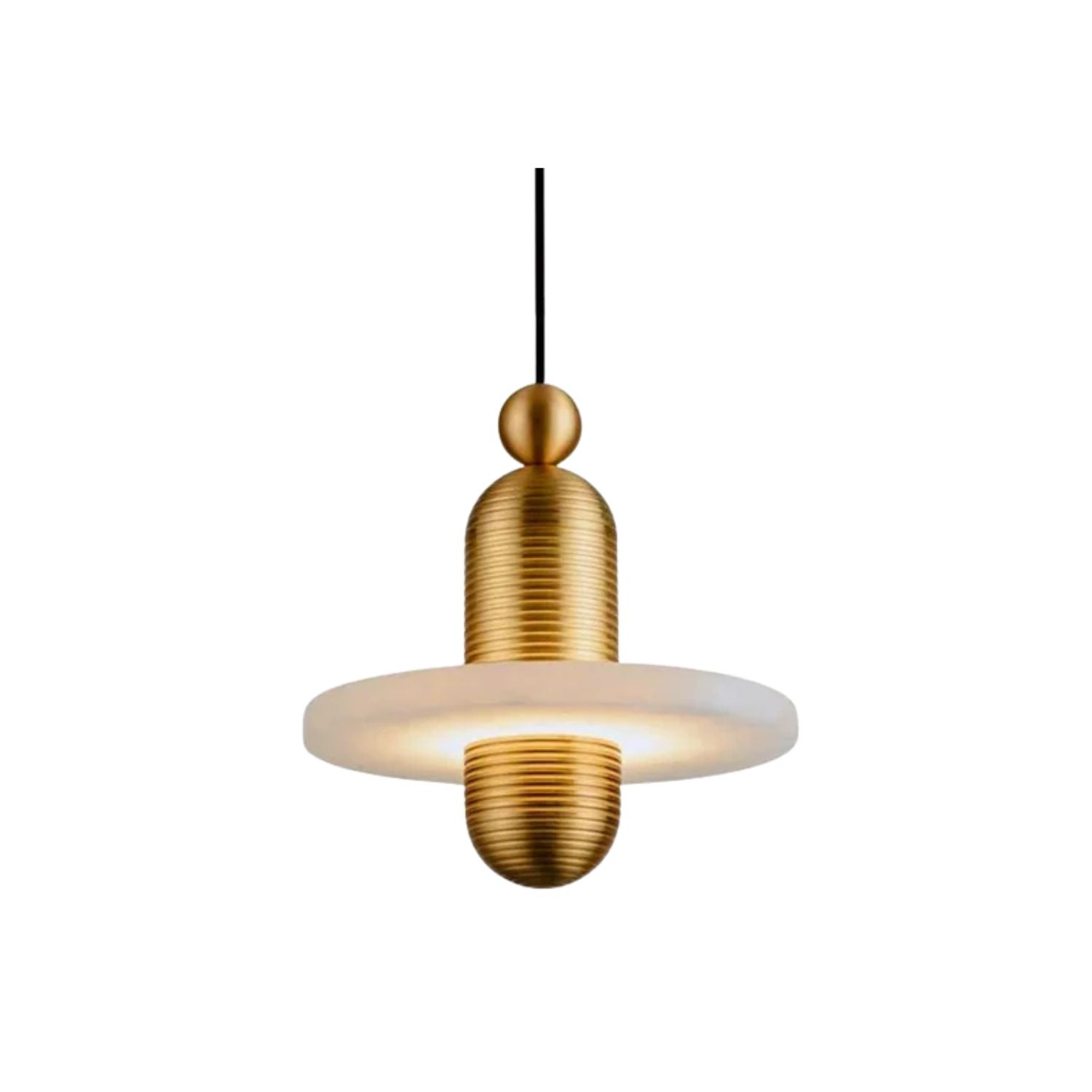 Senmif Alabaster Ring Pendant Light