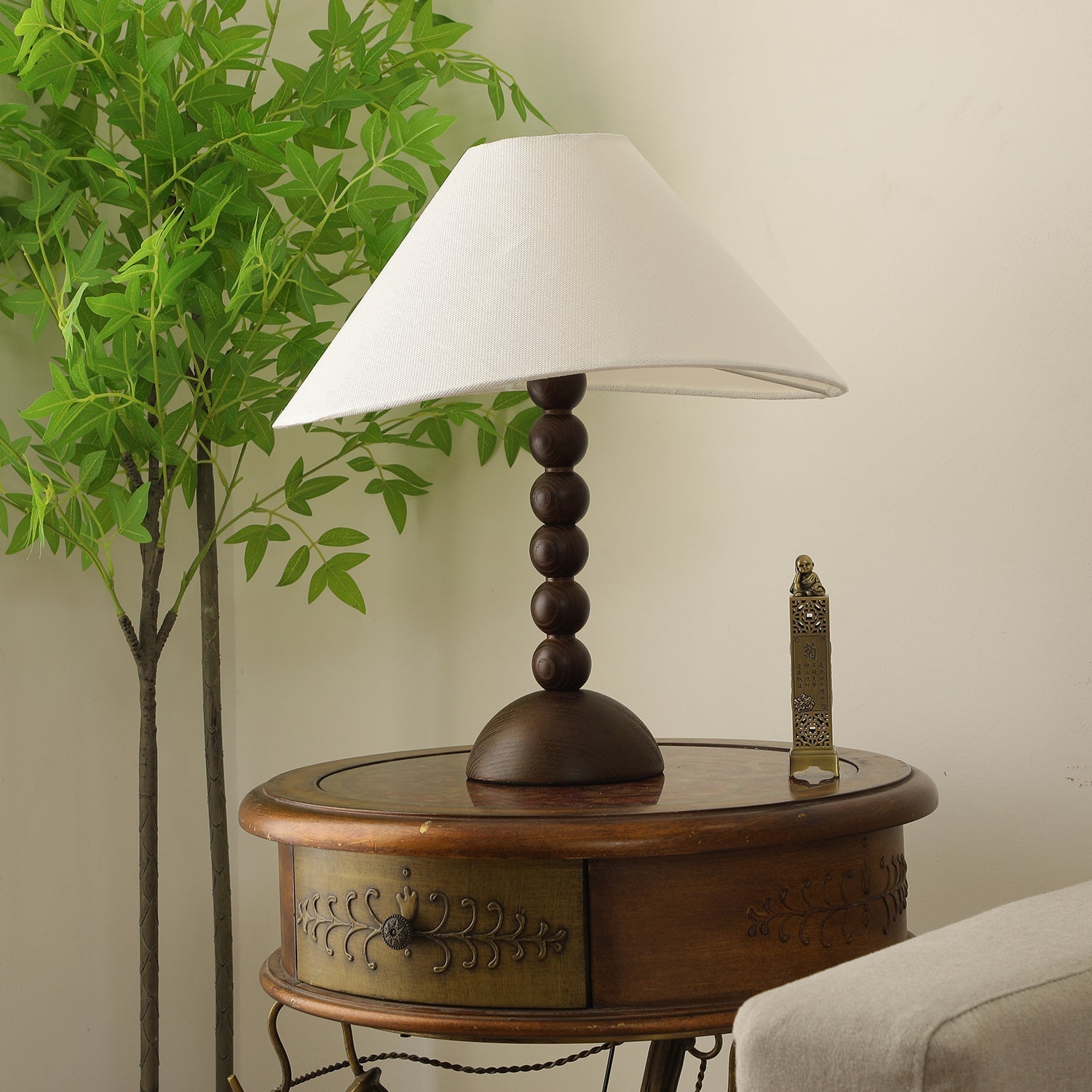 Logena Wooden Table Lamp