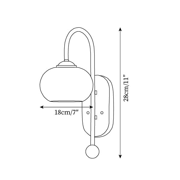 Lentes Wall Light