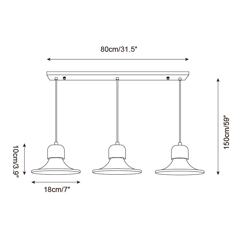 Kayza Travertine Pendant Light