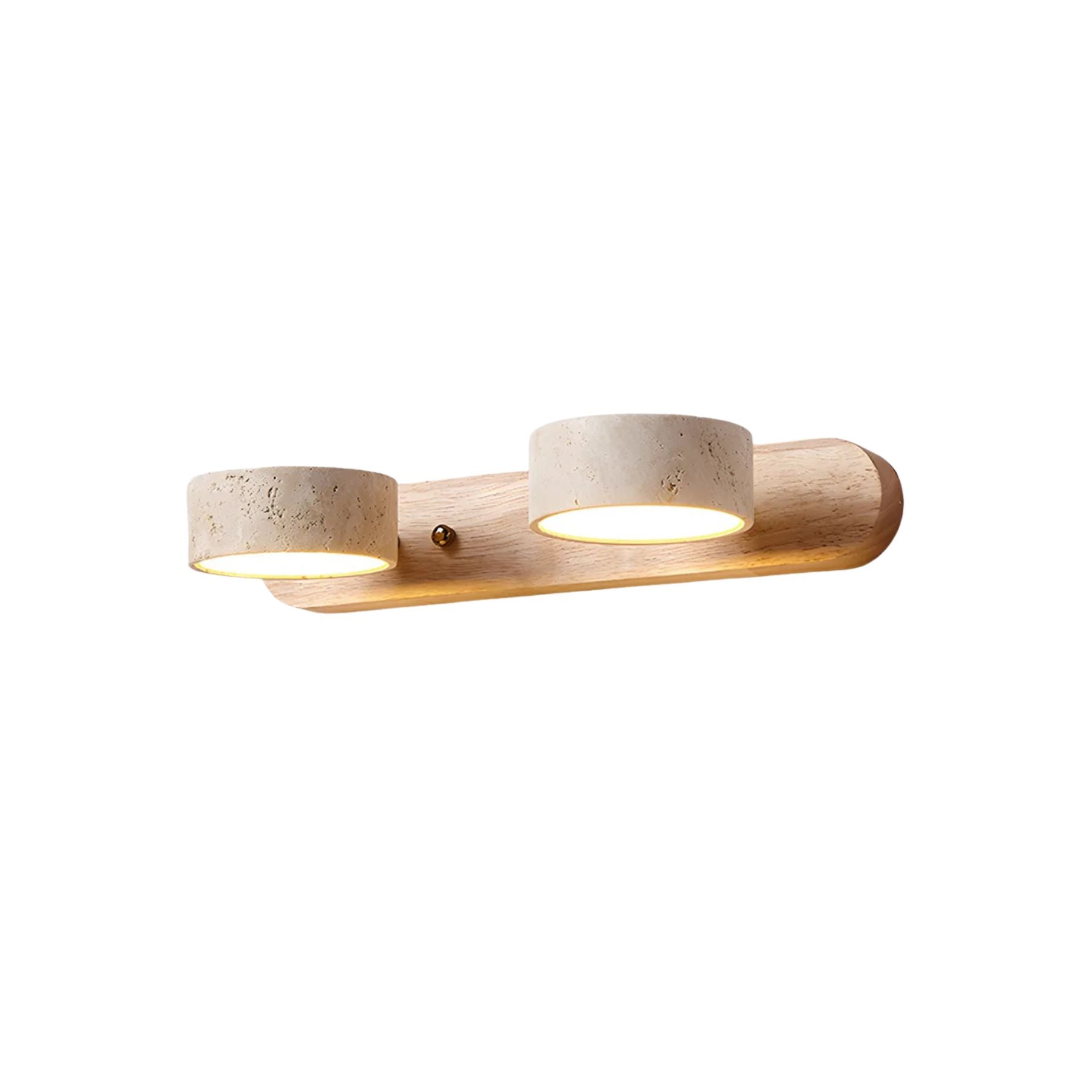 Zinzo Travertine Wall Light