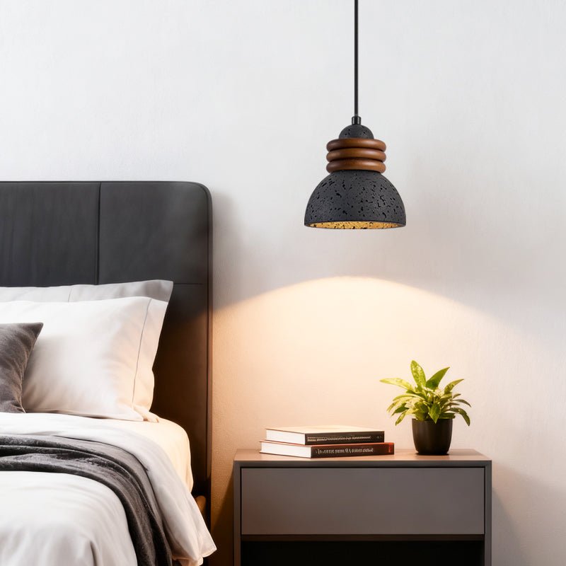 Kuro Travertine Pendant Light