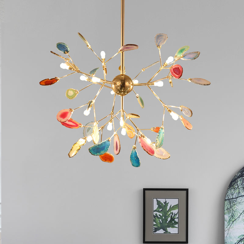 Sela Agate Stone Pendant Light