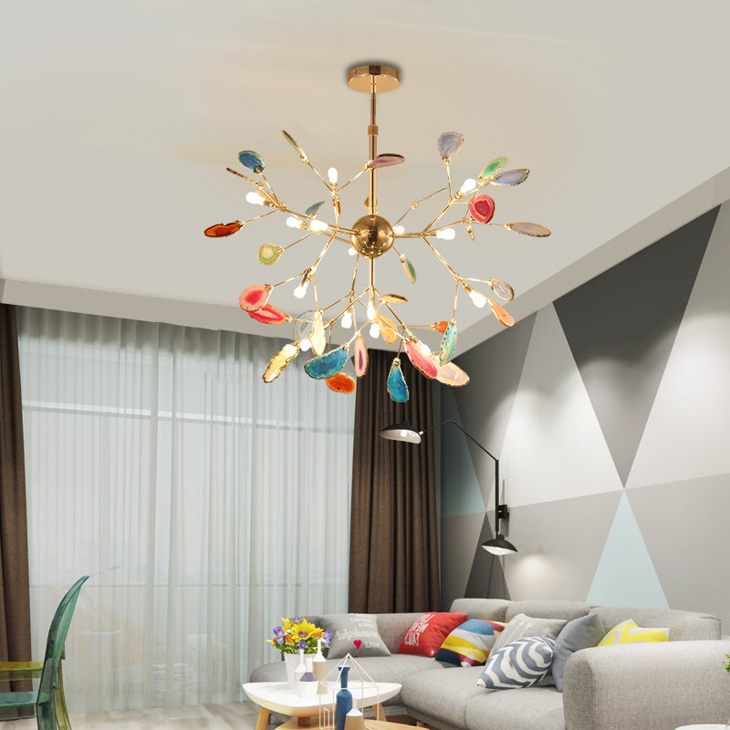 Sela Agate Stone Pendant Light