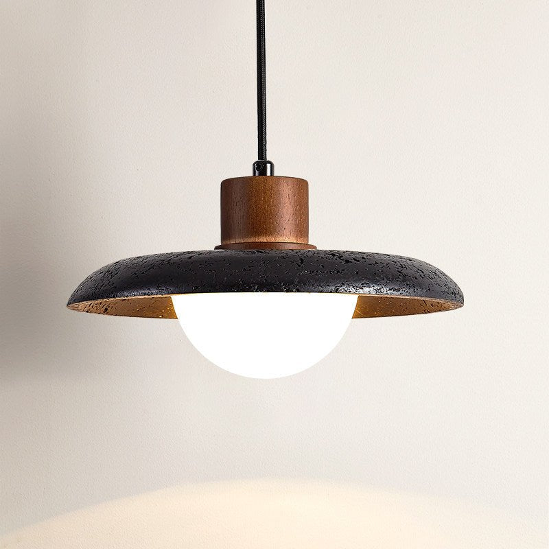 Pelyza Travertine Pendant Light