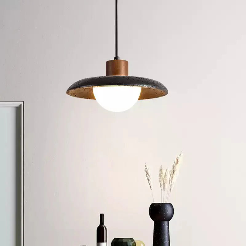 Pelyza Travertine Pendant Light