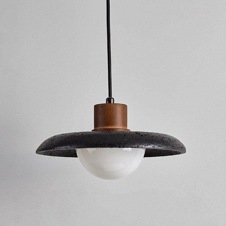 Pelyza Travertine Pendant Light