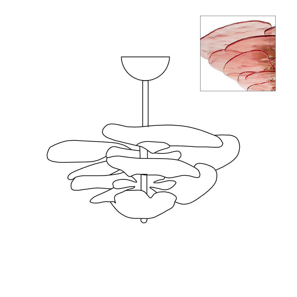 Linsey Flower Ceiling Light