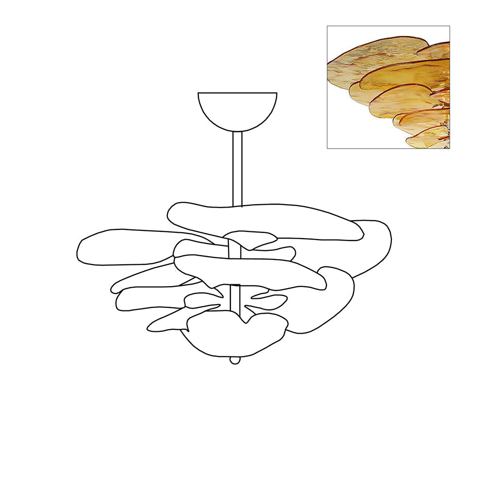 Linsey Flower Ceiling Light