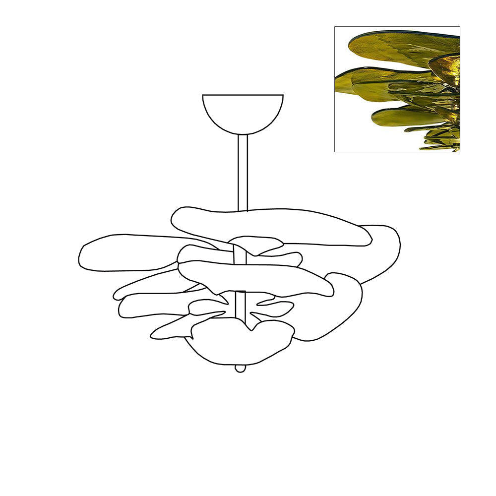 Linsey Flower Ceiling Light