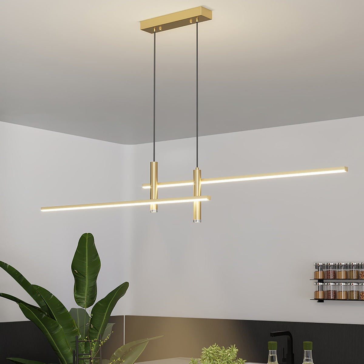 Gervelin Linear Pendant Light