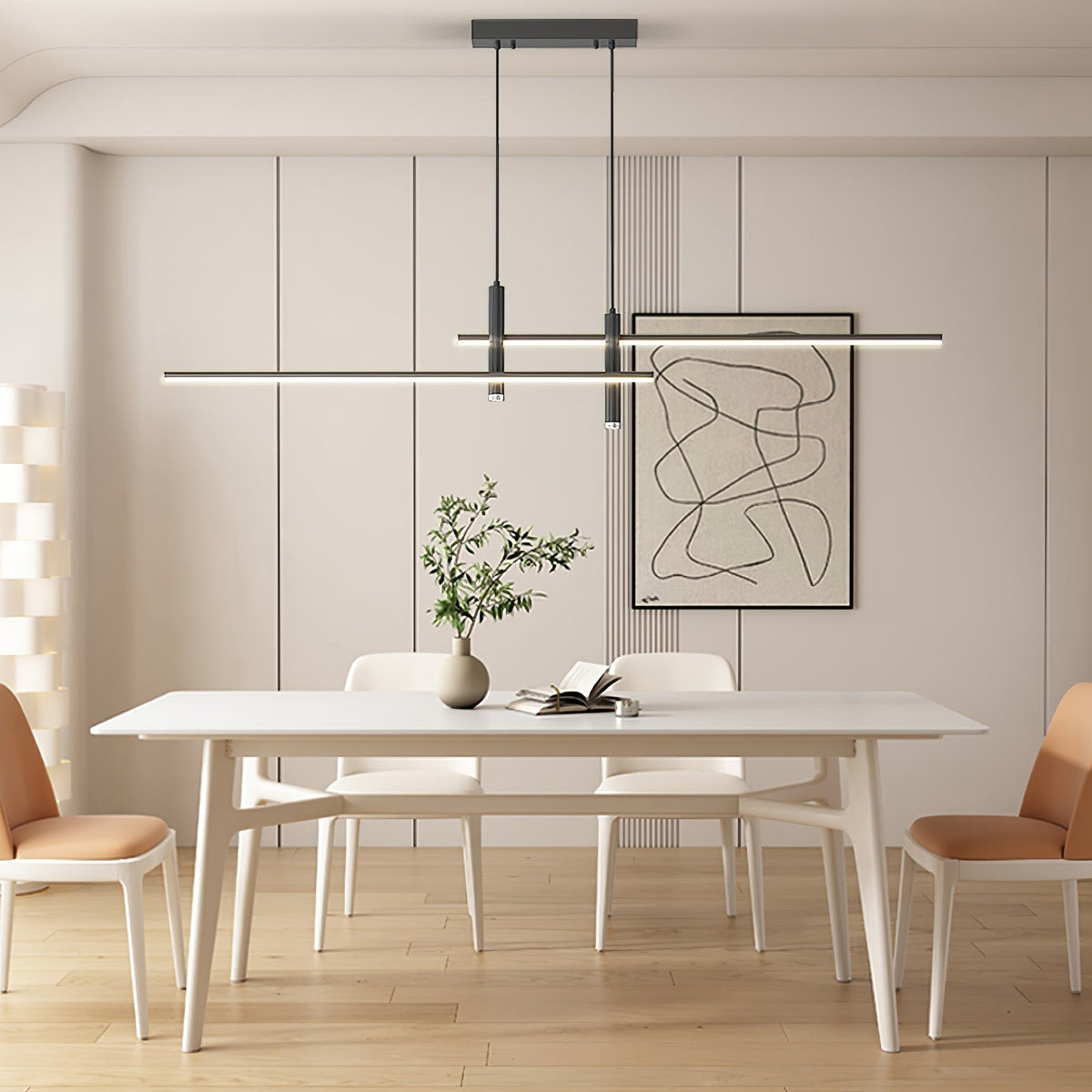 Gervelin Linear Pendant Light