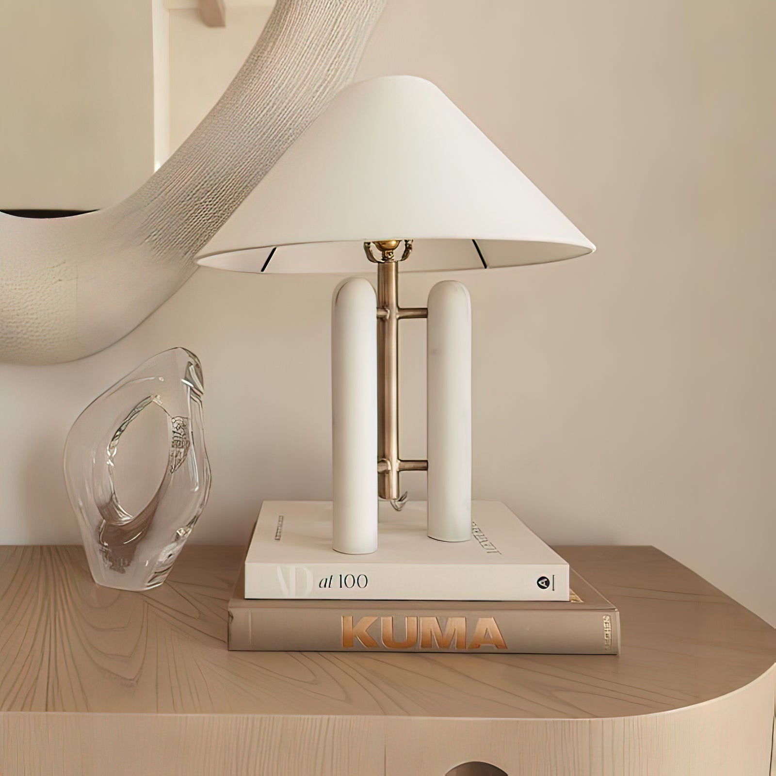 Tripod Marble Table Lamp
