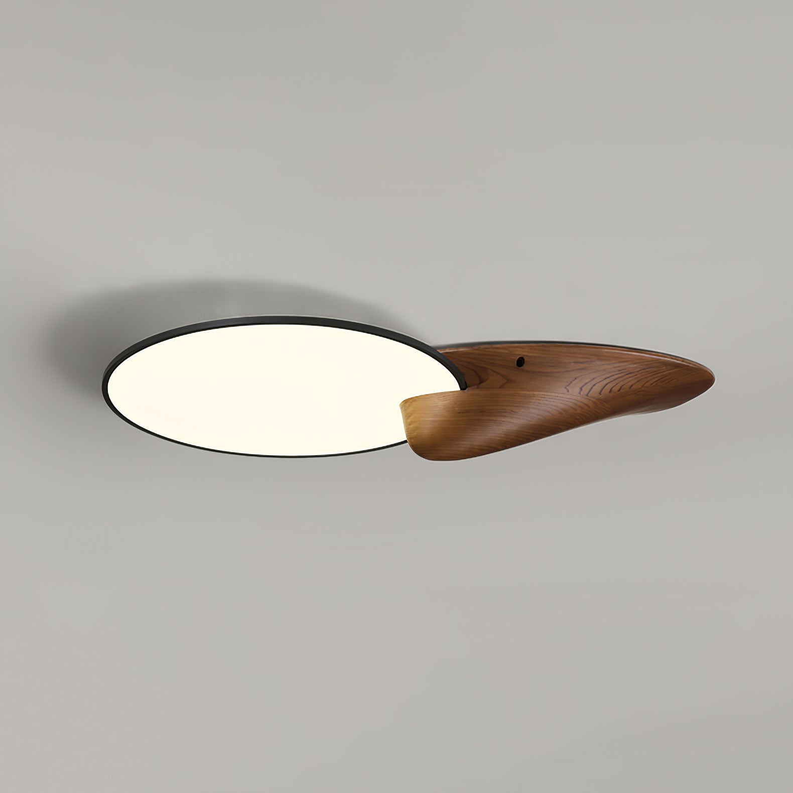Yollen Disc Wooden Ceiling Light