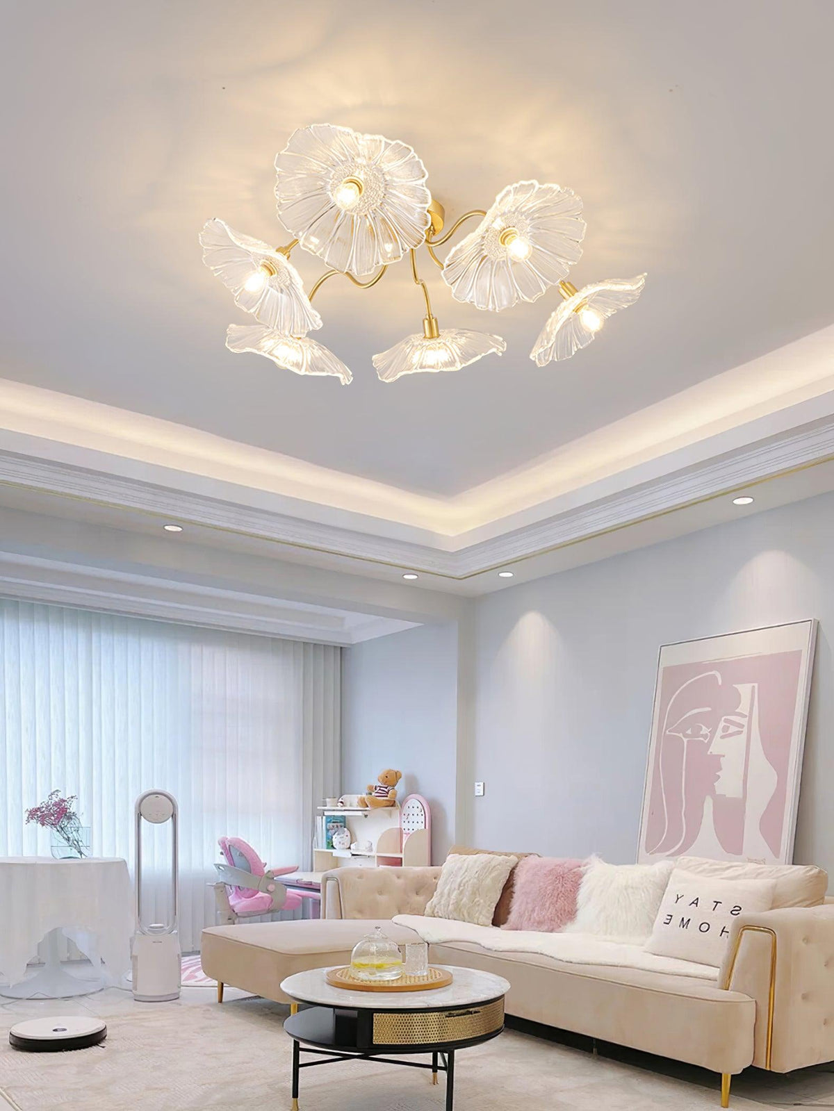 Charora Floral Ceiling Light