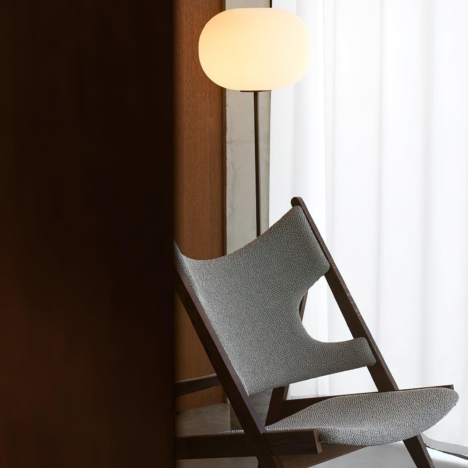Jowesa Travertine Floor Lamp