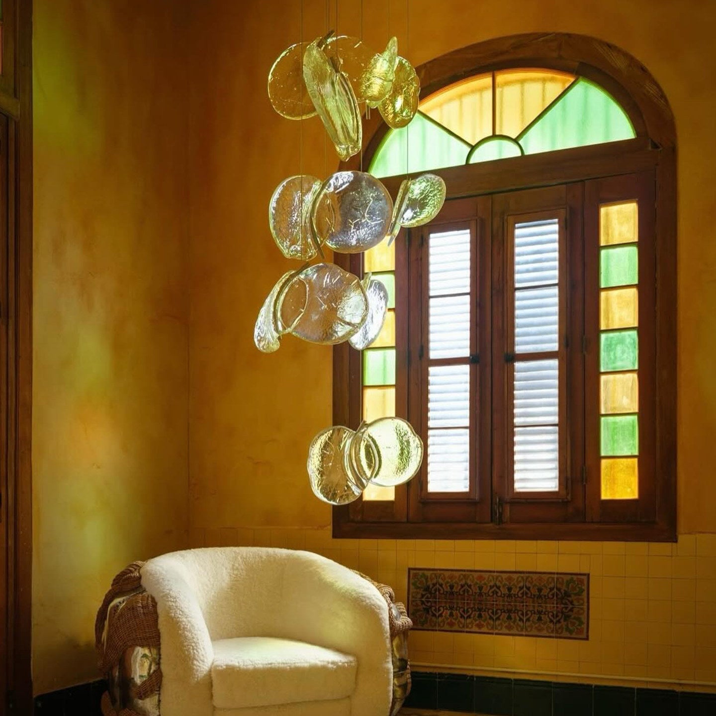 Duplet Glass Pendant Light