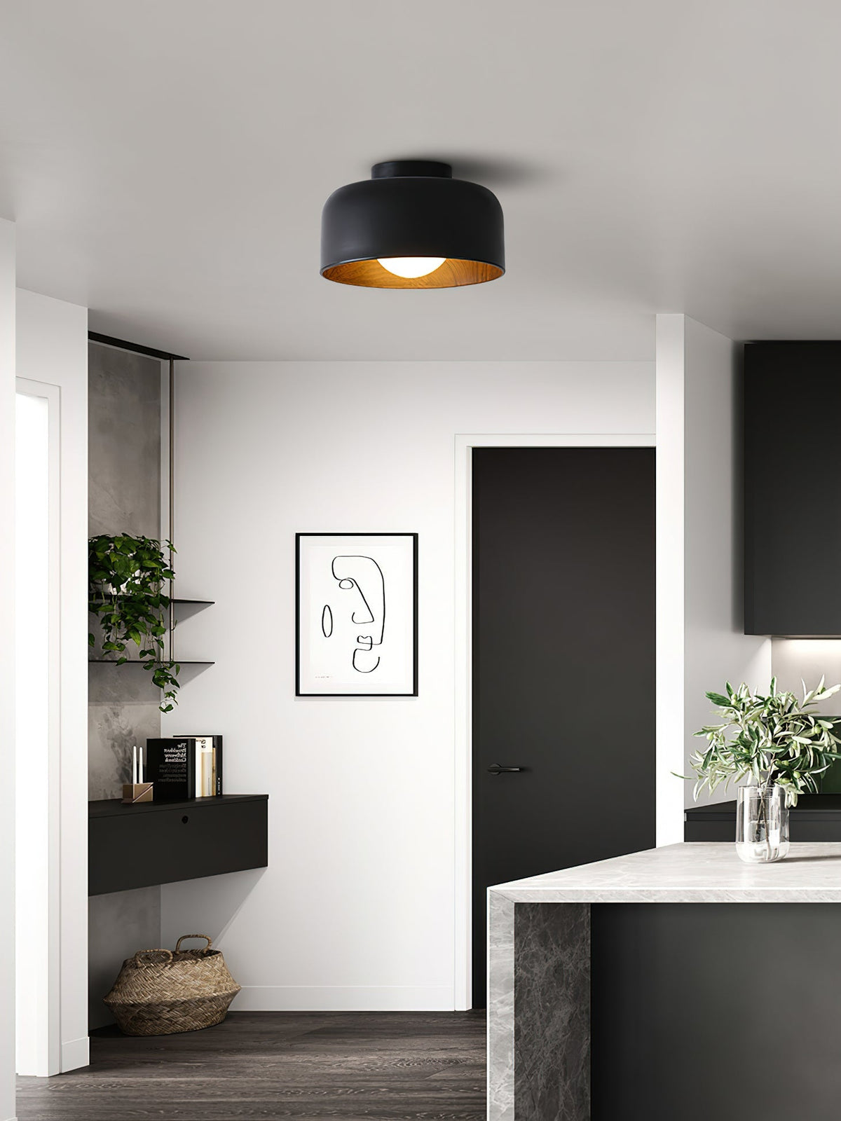 Nakara Globe Ceiling Light