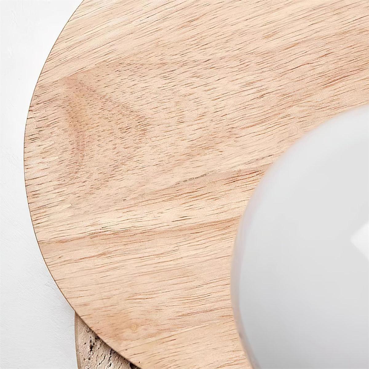 Jemo Travertine Wall Light with Plug