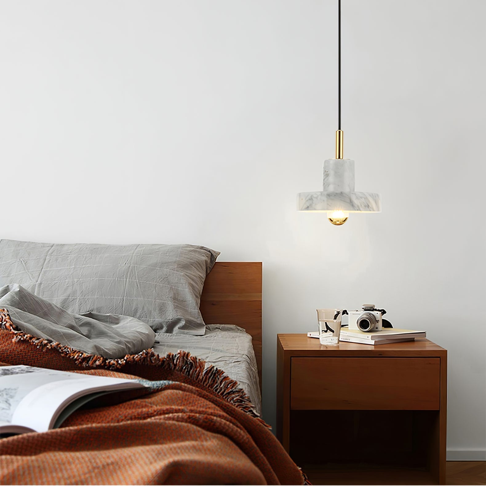 Aurea Marble Pendant Light