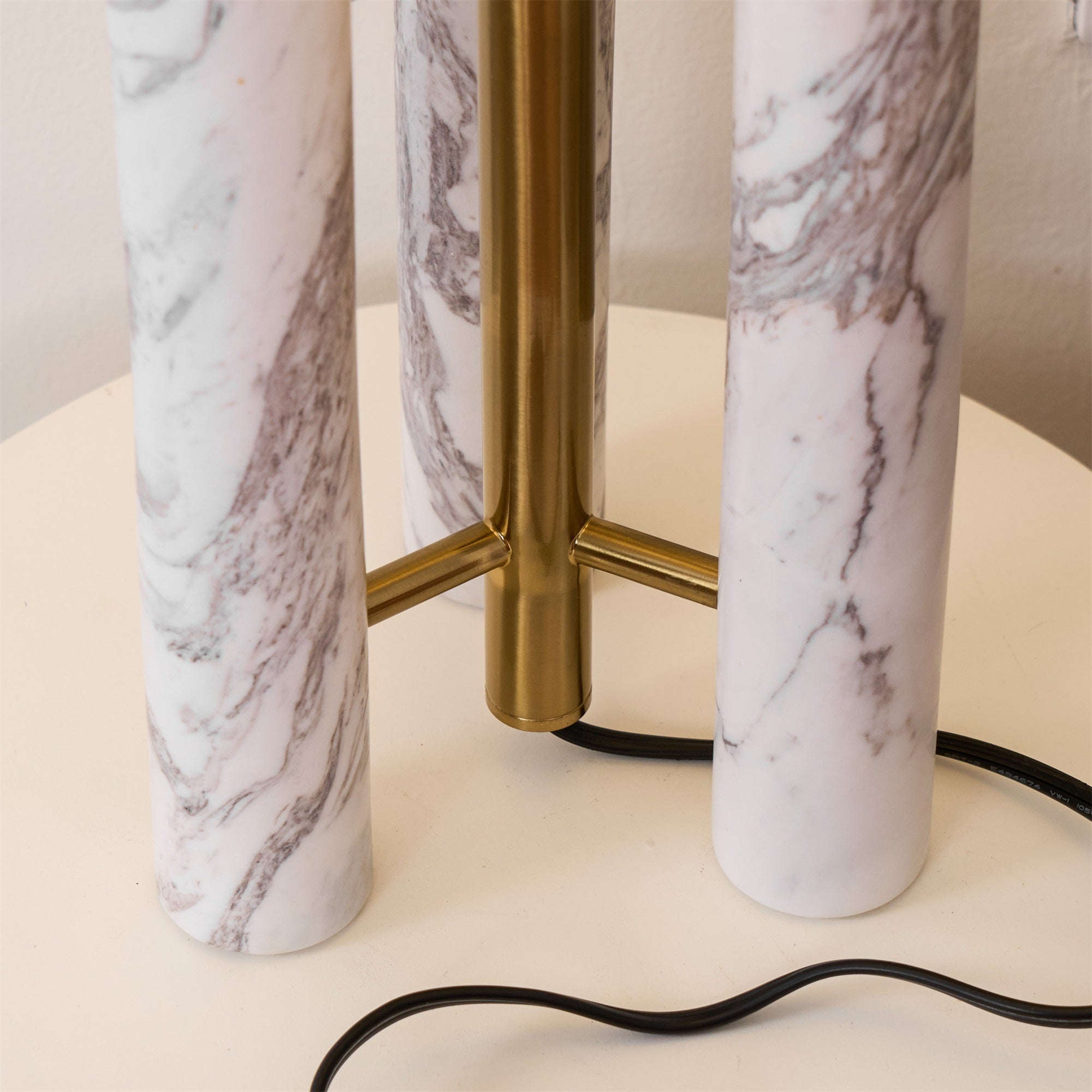 Tripod Marble Table Lamp