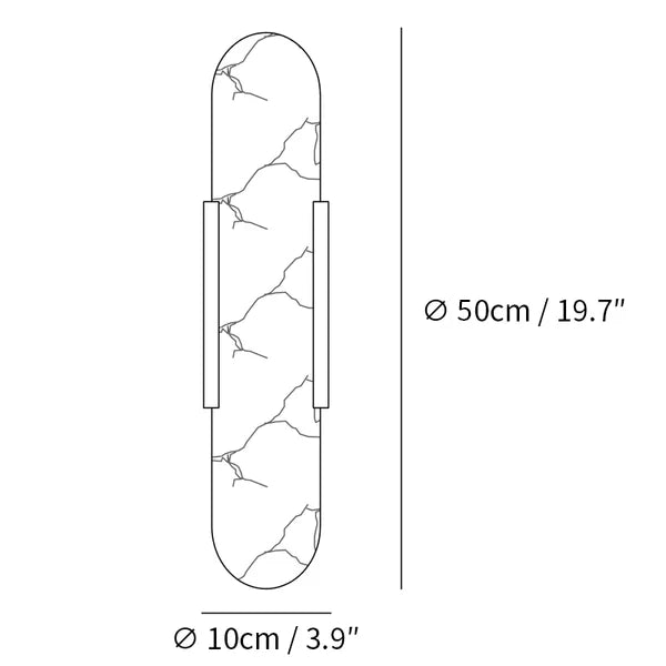 Melanze Wall Light