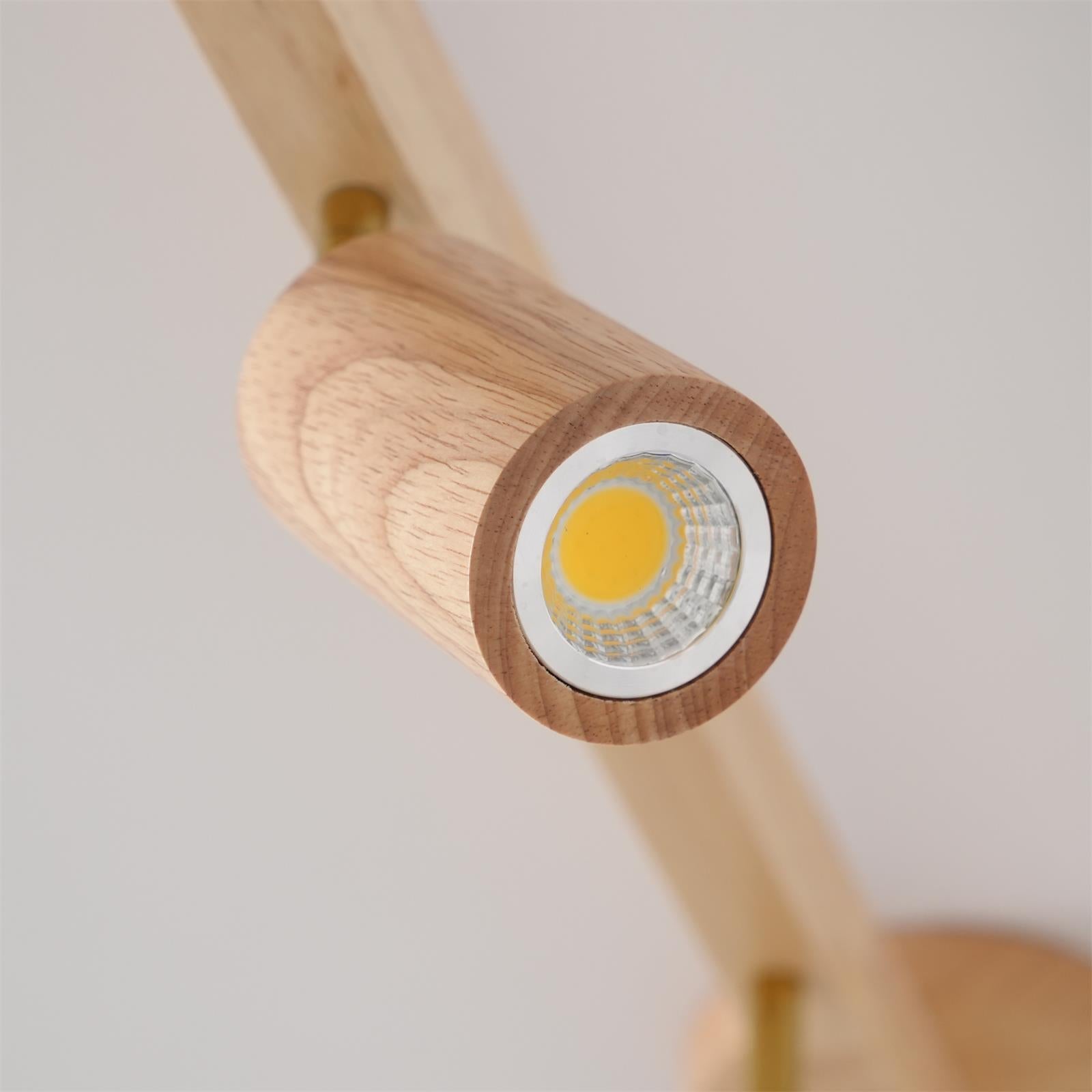 Lermo Wooden Track Ceiling Light