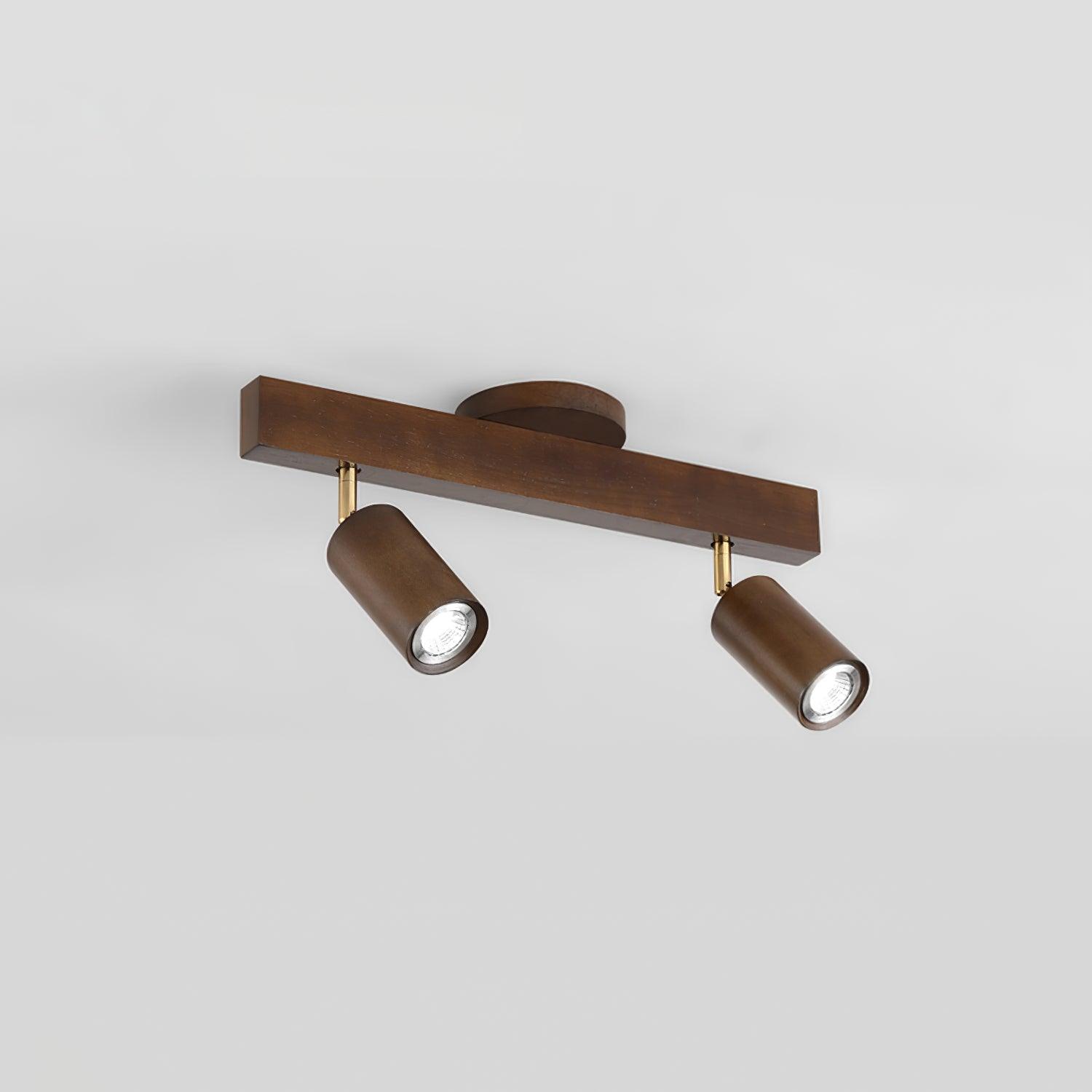 Lermo Wooden Track Ceiling Light