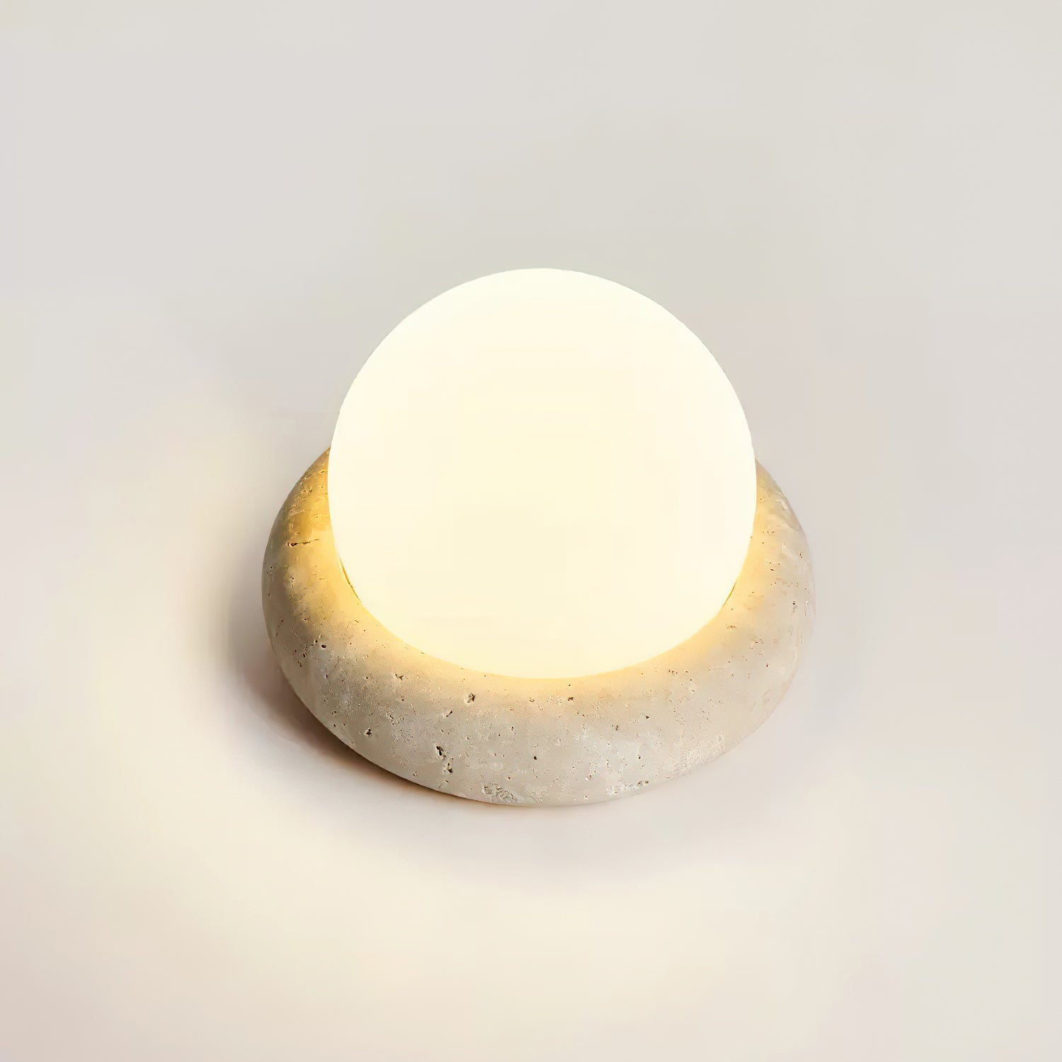 Yureza Travertine Table Lamp