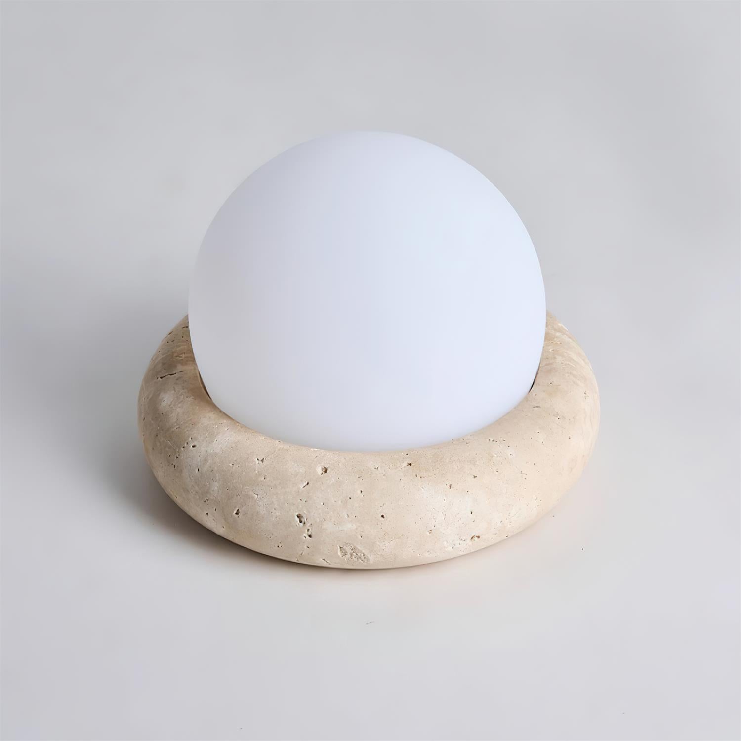 Yureza Travertine Table Lamp