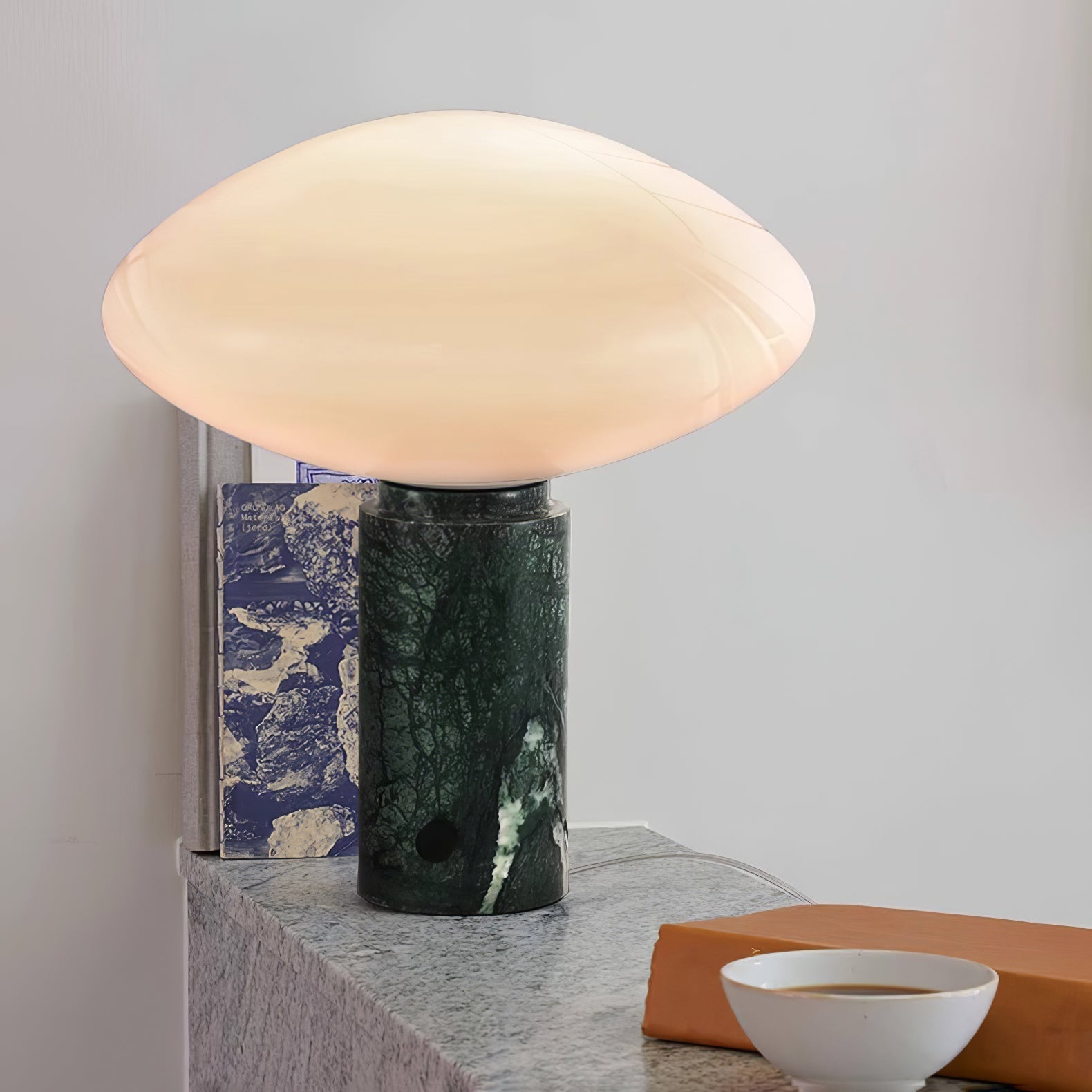 Zelkan Marble Table Lamp