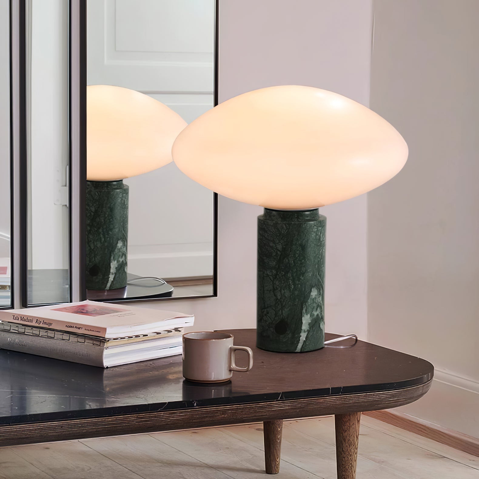 Zelkan Marble Table Lamp