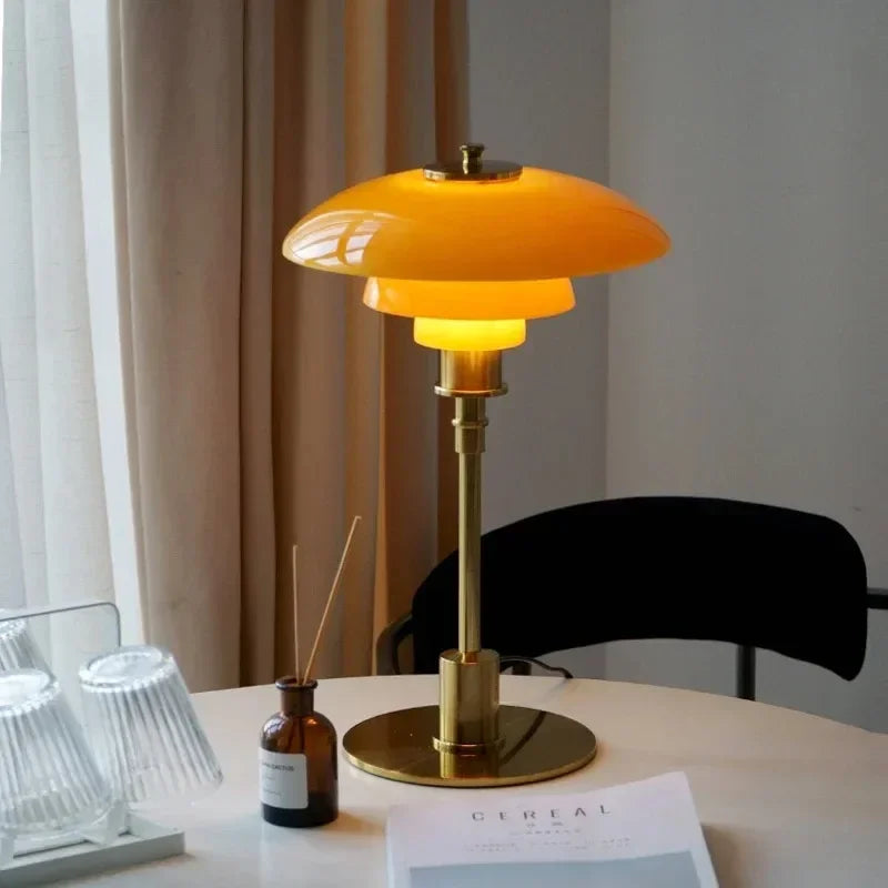 Triplet Layered Table Lamp