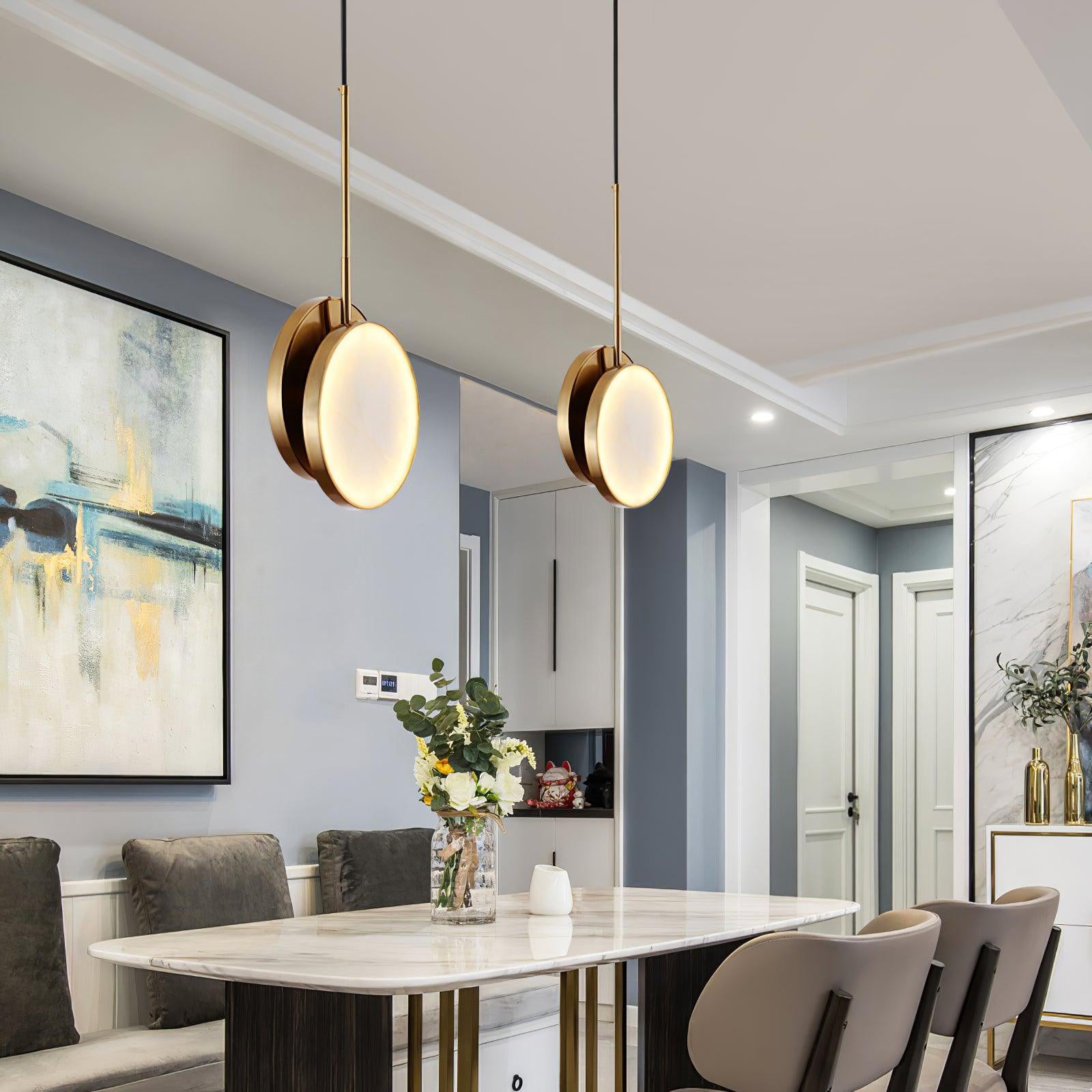 DuoDisc Pendant Light