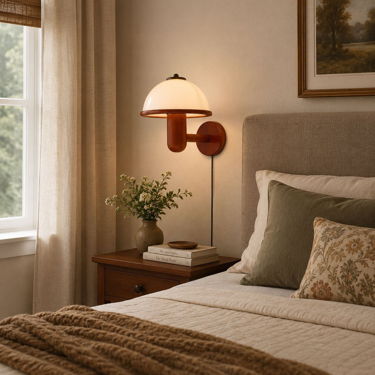 Troko Mushroom Wall Light
