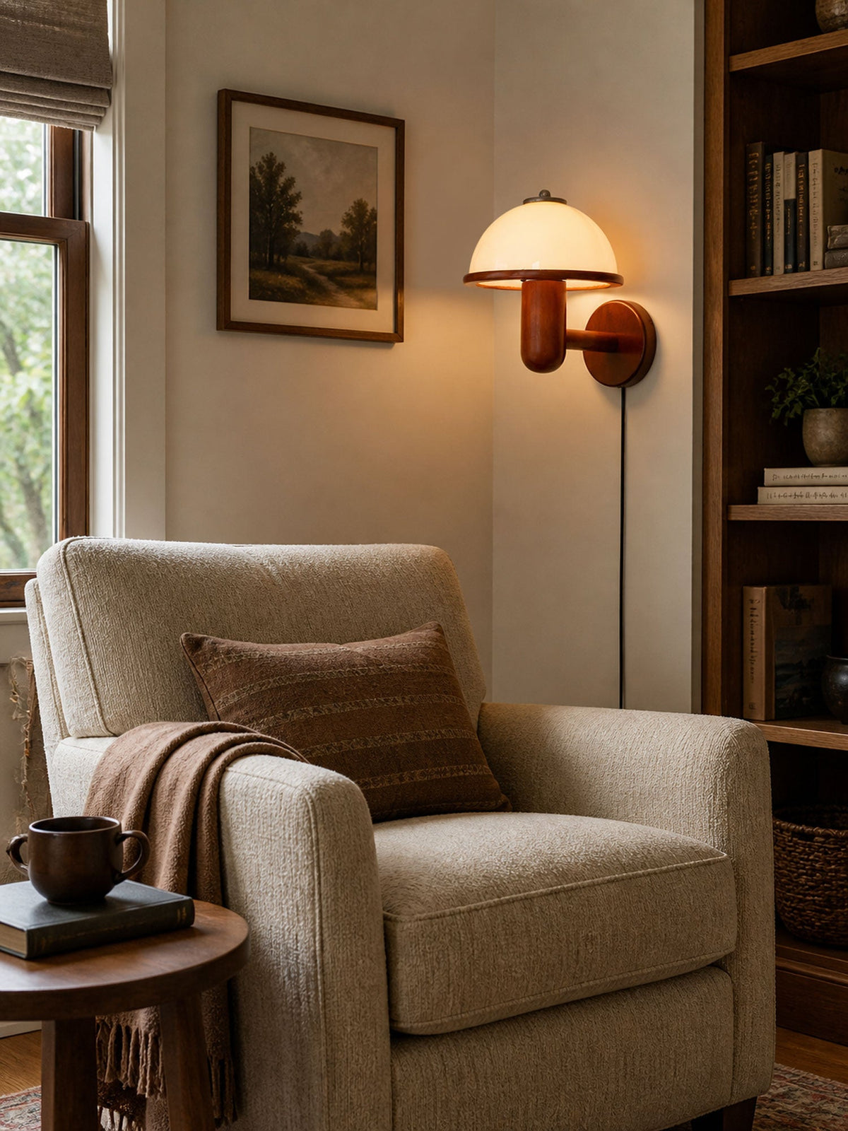 Troko Mushroom Wall Light