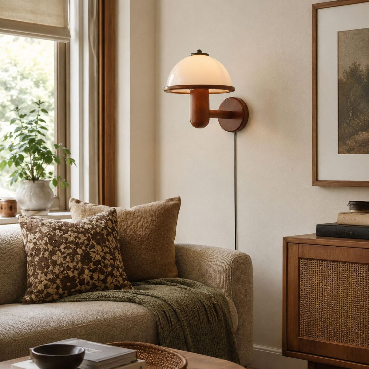 Troko Mushroom Wall Light