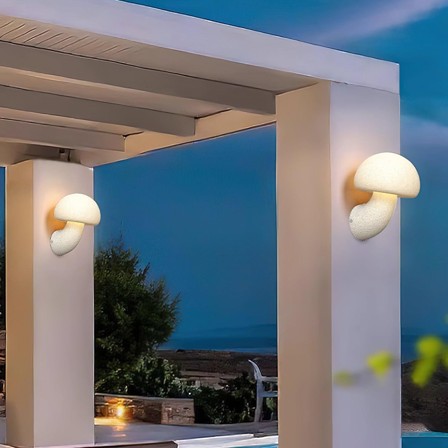 Mushroom Wall Light With Plug