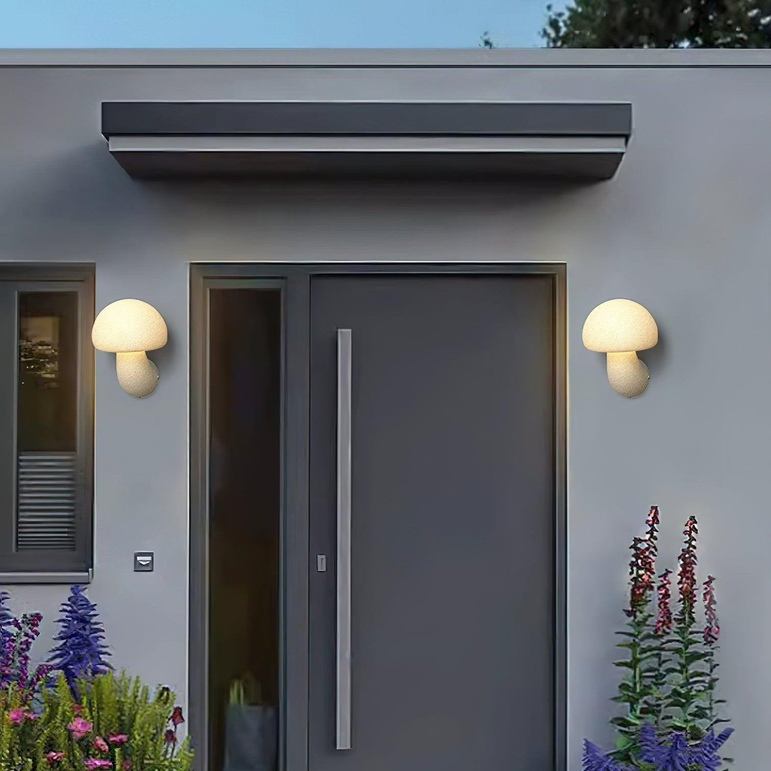 Mushroom Wall Light With Plug