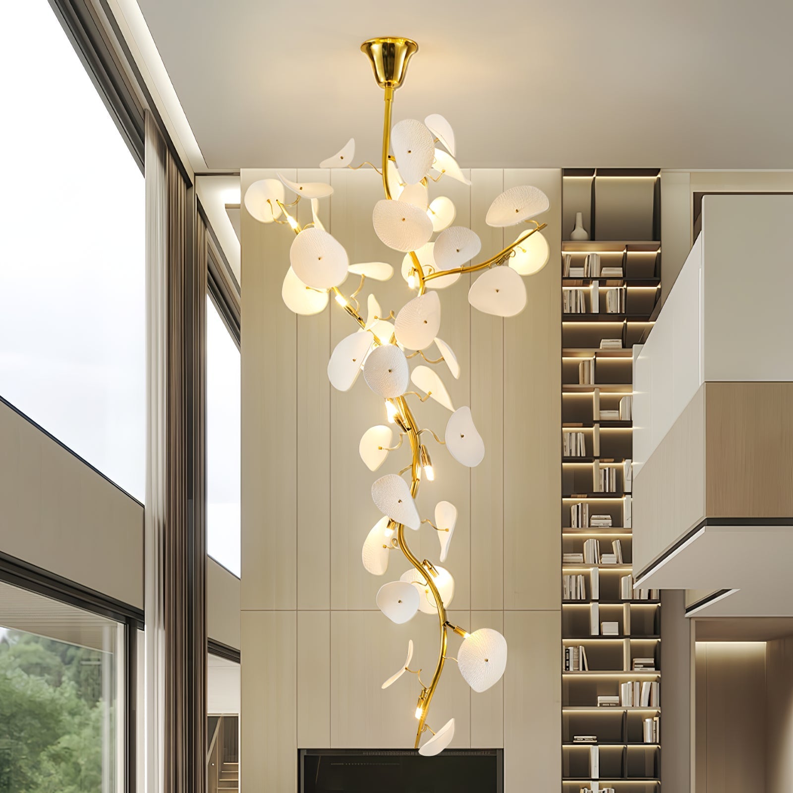 Nekatuza Flower Ceiling Light