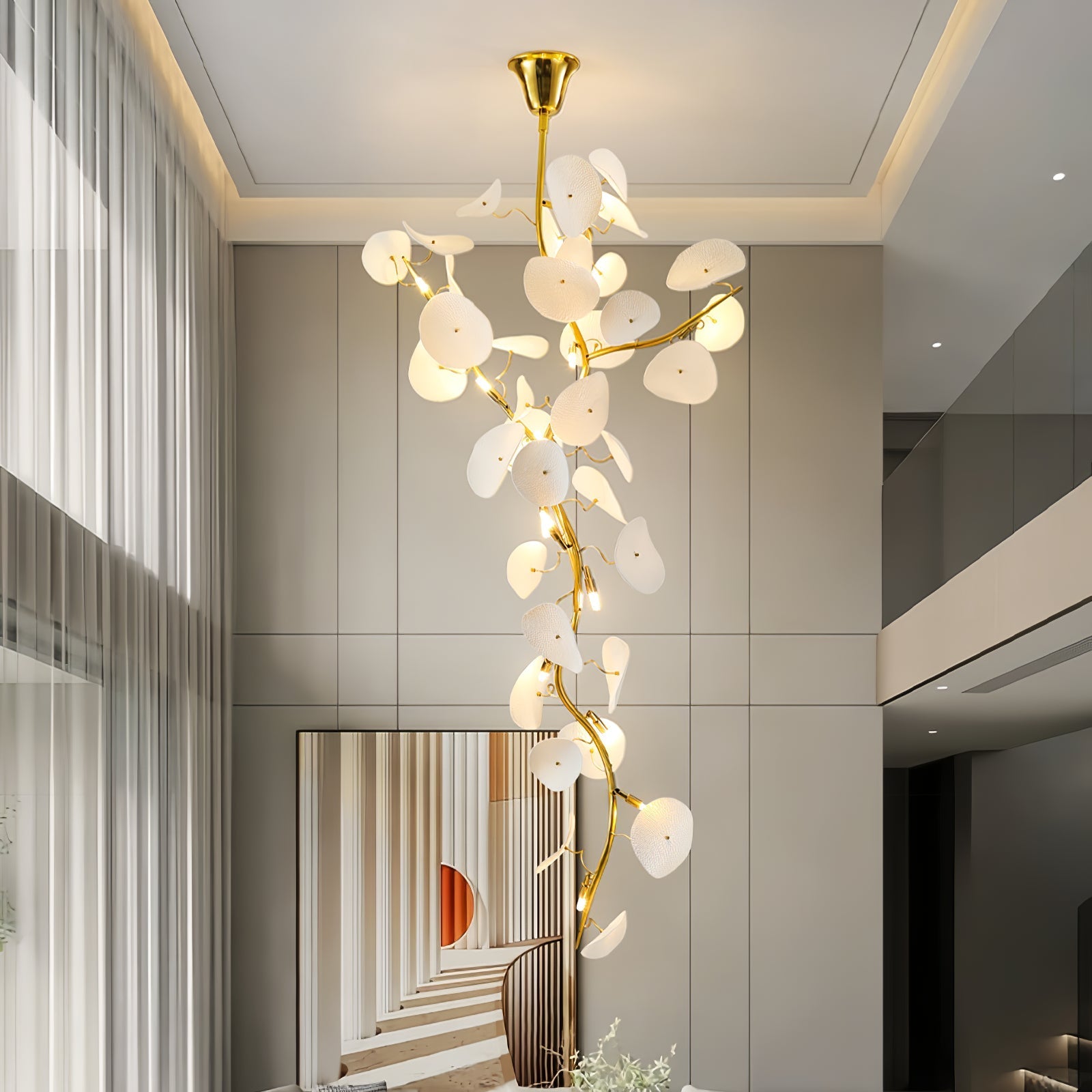 Nekatuza Flower Ceiling Light