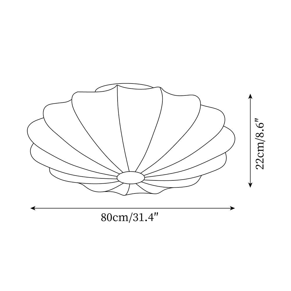 Bella Nelson Japandi Ceiling Light
