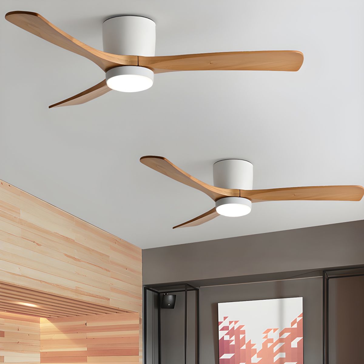 Lyio Wooden LED Ceiling Fan