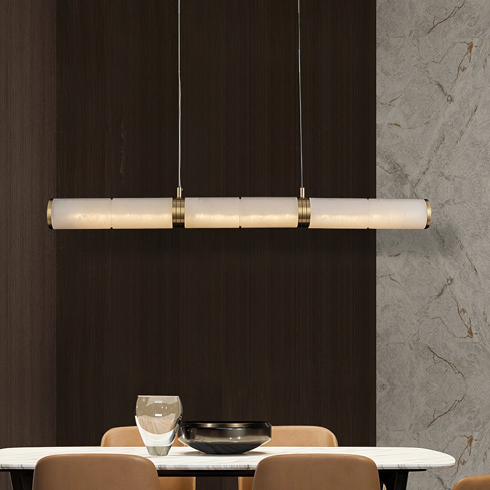 Becoza Alabaster Linear Pendant Light