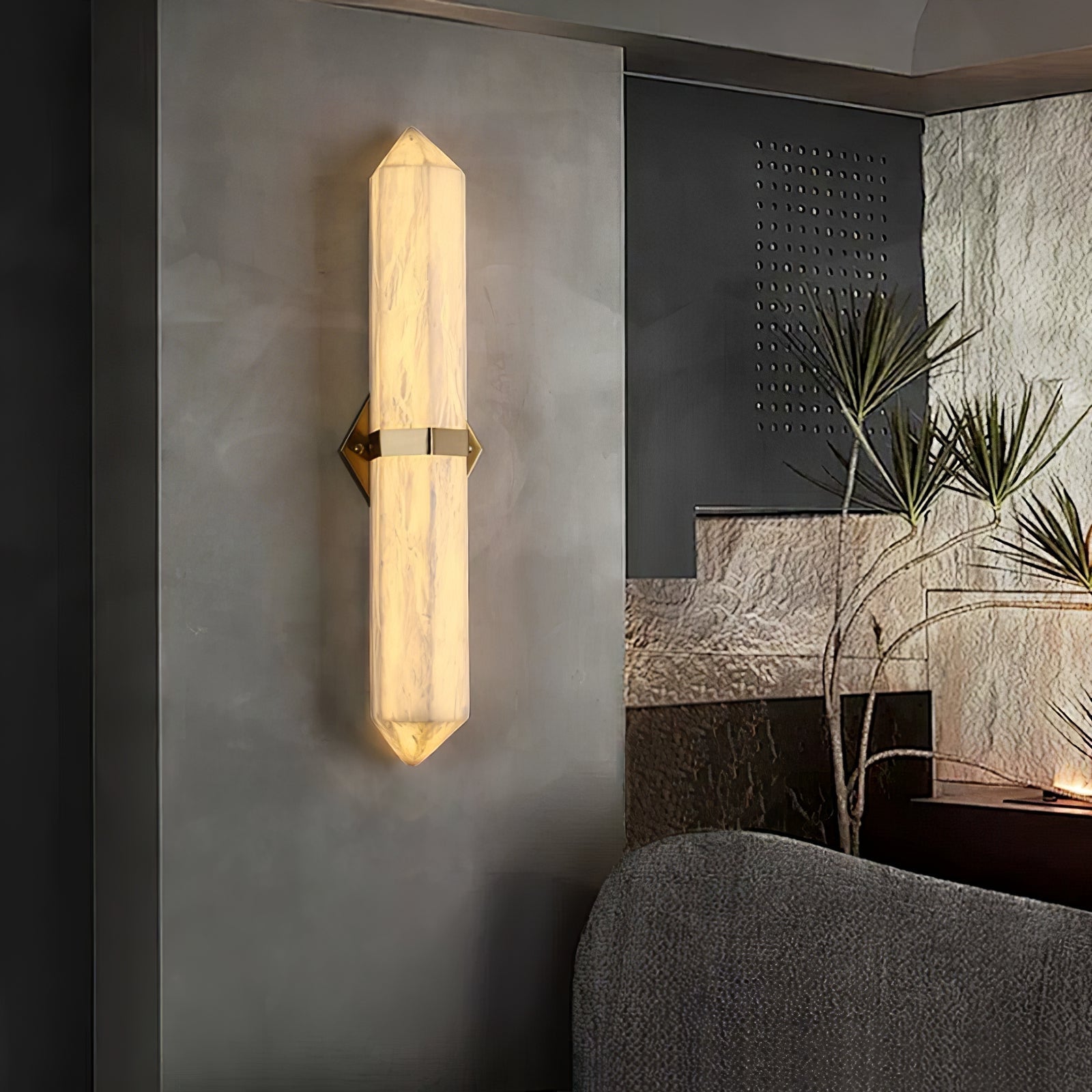 Lisobez Alabaster Wall Light