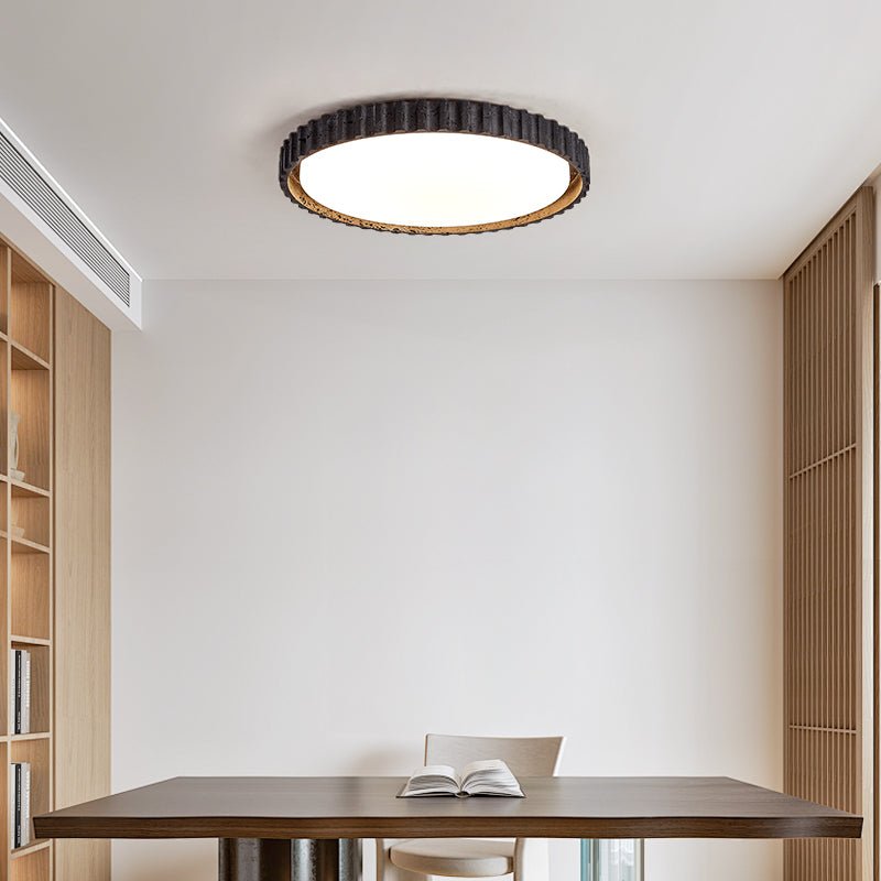 Obelso Travertine Ceiling Light